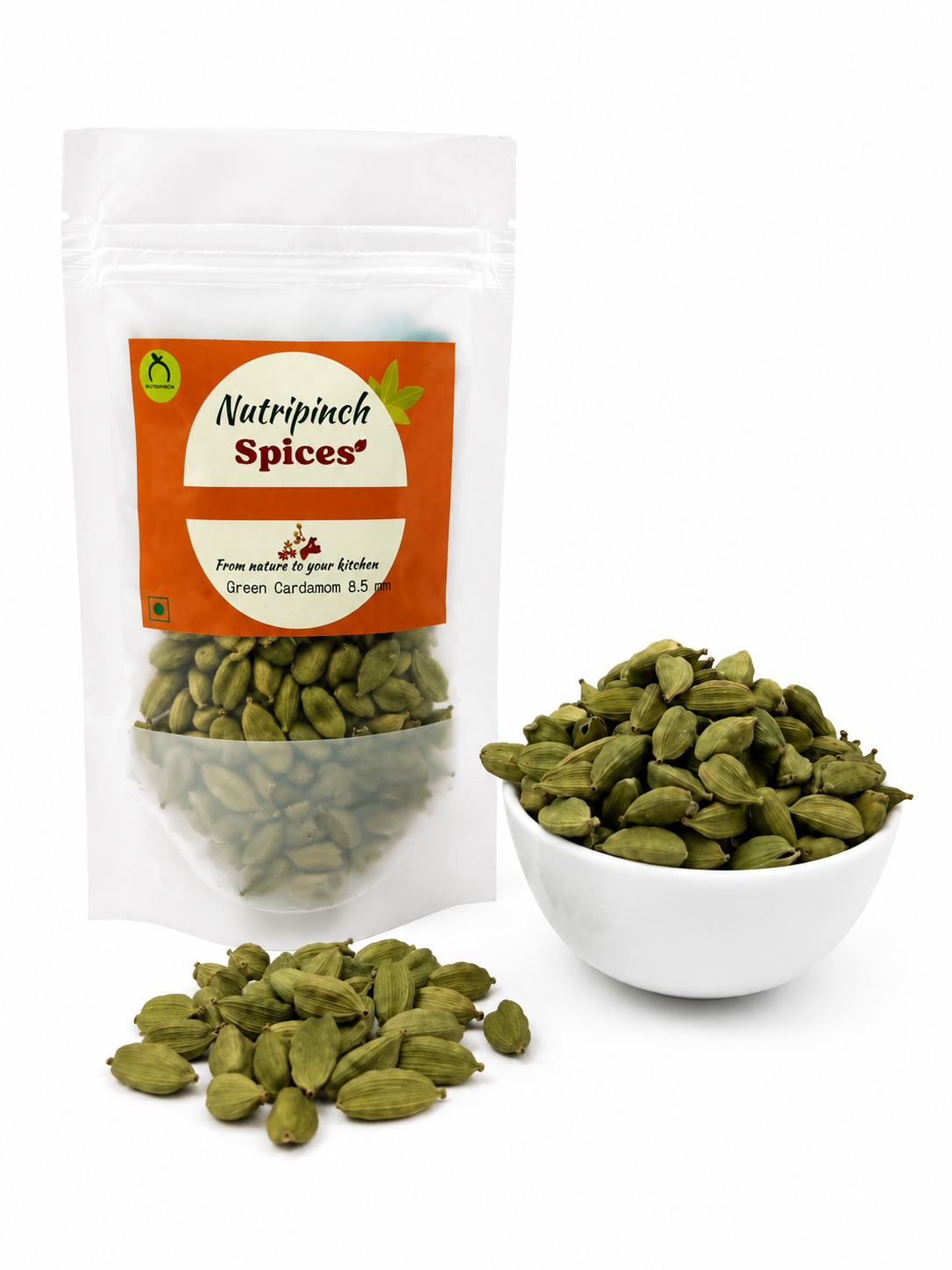 Green Cardamom 8.5 mm