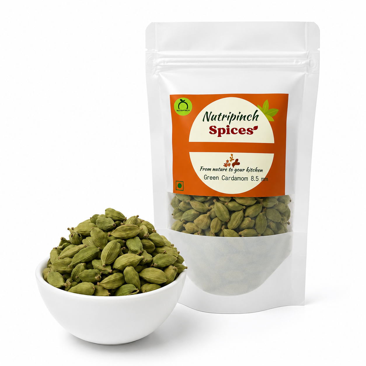 Green Cardamom 8.5 mm
